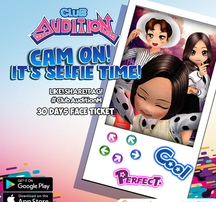 CAM ON! It’s selfie time