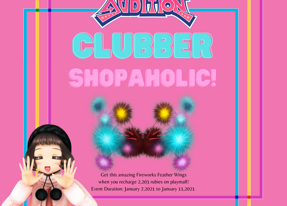 Club Audition M: January Clubber Shopaholic