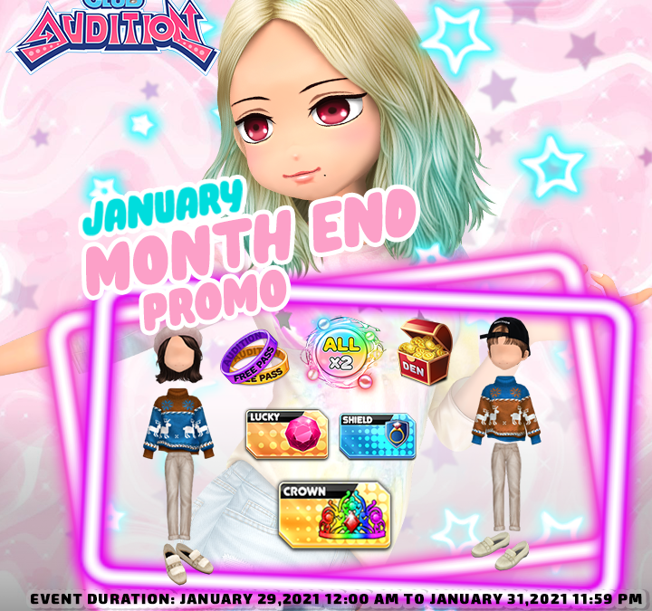 Club Audition M: January Month End Promo