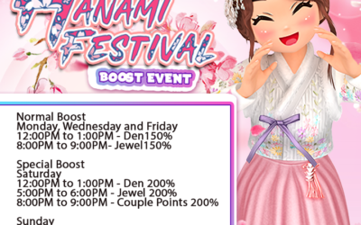 Club Audition M: Hanami Festival Boost Schedule
