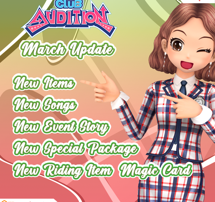 Club Audition M – March Spring Update