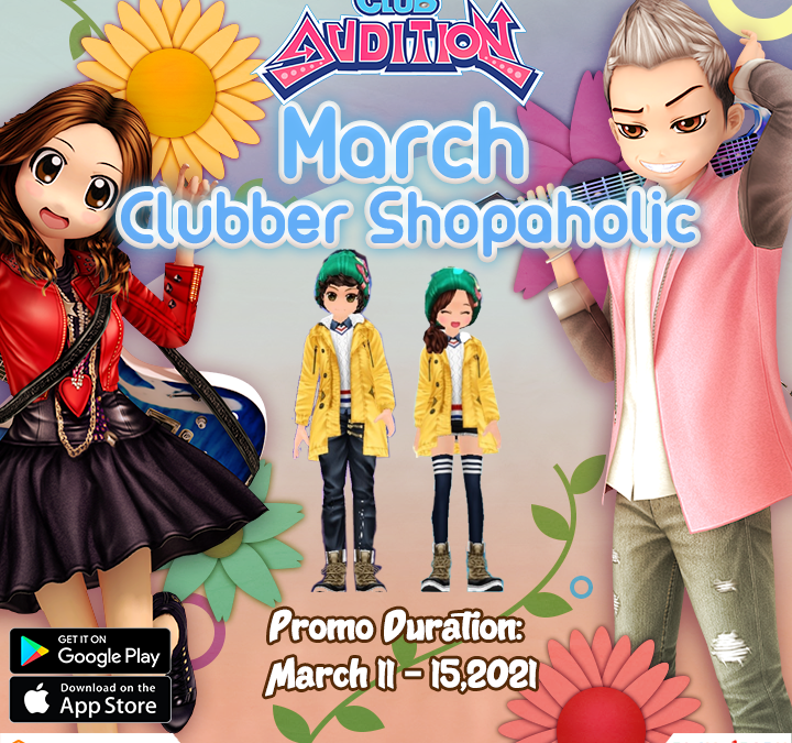 Club Audition M: March Clubber Shopaholic