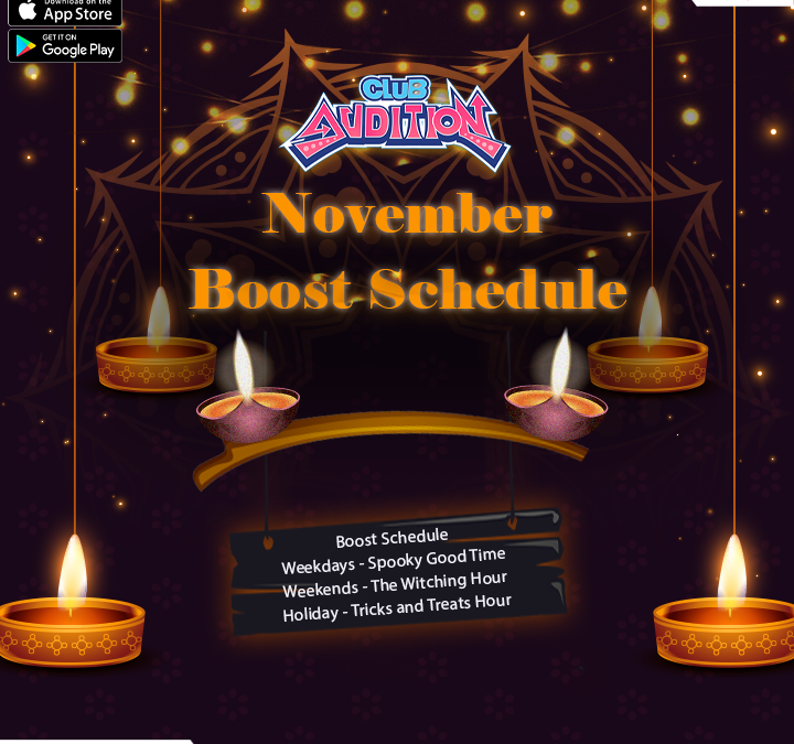 Club Audition M: November Hot Time Boost