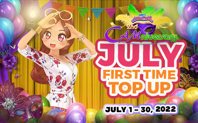 [Event] July First Time Top Up Event