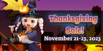 PlayMall Discount: Thanksgiving Sale!
