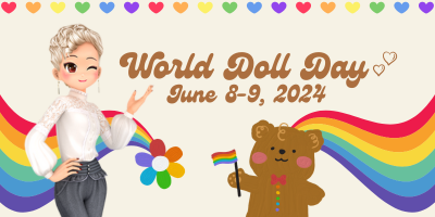 FREE PlayMall Accessory: World Doll Day!