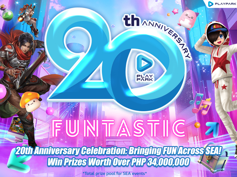 FUNtastic Bingo: Big Rewards for PlayPark’s 20th Anniversary!